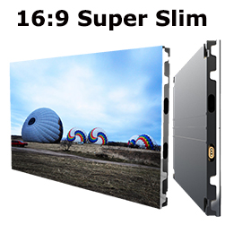 Cyfres LSP Super Slim 600 * 337.5mm Cae Pixel Gain 16: 9 Panel dan Arweiniad Cymhareb Agwedd Wal Fideo Cost-effeithiol ar gyfer teledu LED 2K / 4K / 8K